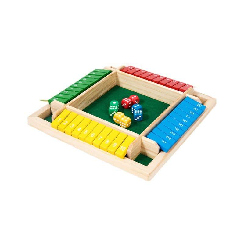 Juego de Mesa para Aprendizaje de Matemáticas con Fichas Numéricas