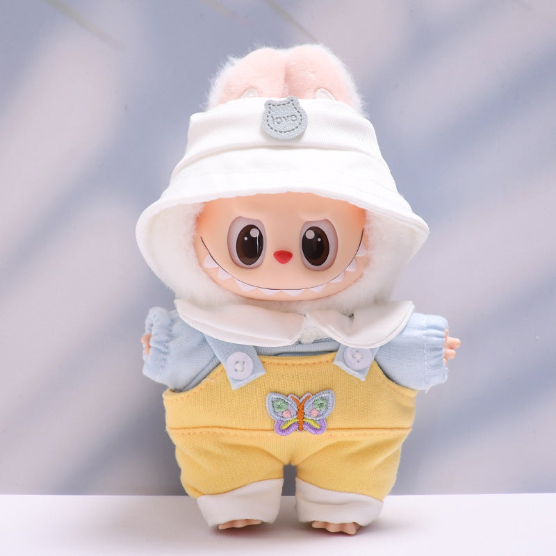 Ropa Estilo Coquette para Muñeca Labubu 17cm – Accesorios para Personalizar (Muñeca No Incluida)