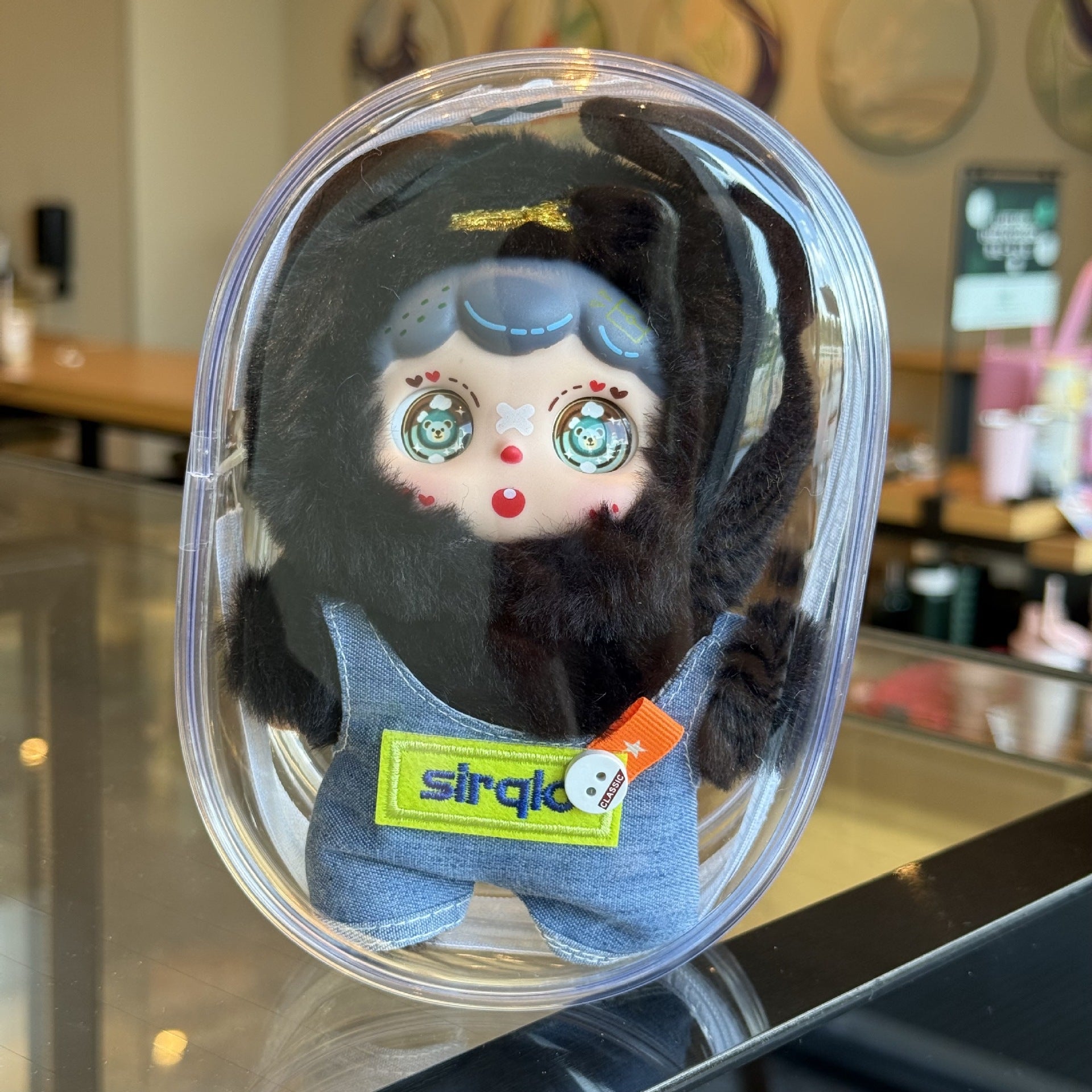 Muñeco De Peluche Cara Adorable: Charms Para Colgar En Mochilas Y Bolsos