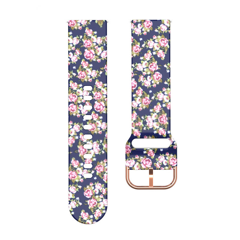 Correa de Silicona para Samsung Galaxy Active2 , Watch4,   Huawei 20/22 mm En varios Colore