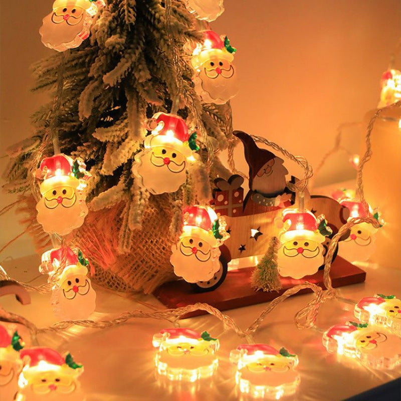 Luces navideñas en varios diseños y colores