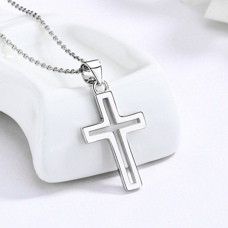 Cadena de Plata 925 con Cruz para Mujer – Varios Diseños Disponibles