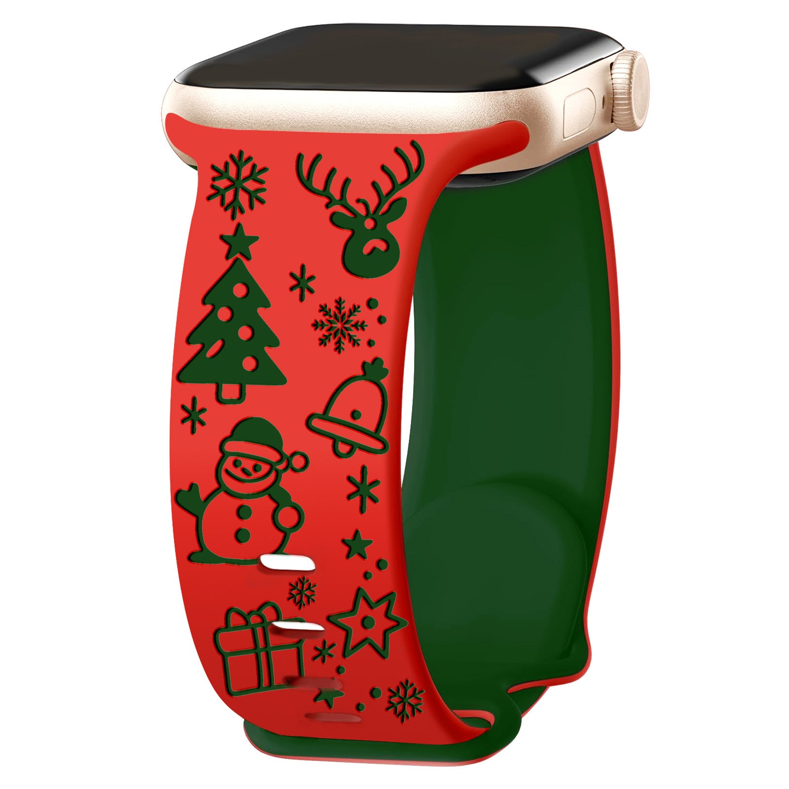 Correa de reloj para Apple Watch: Diseños de Navidad