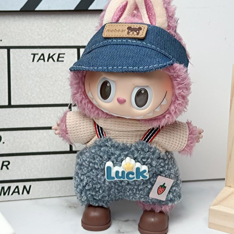 Soft Saga: Compatible with Labubu, Clothing Set, Accessories for 17cm Dolls, Accessories for Labubu (No Doll)