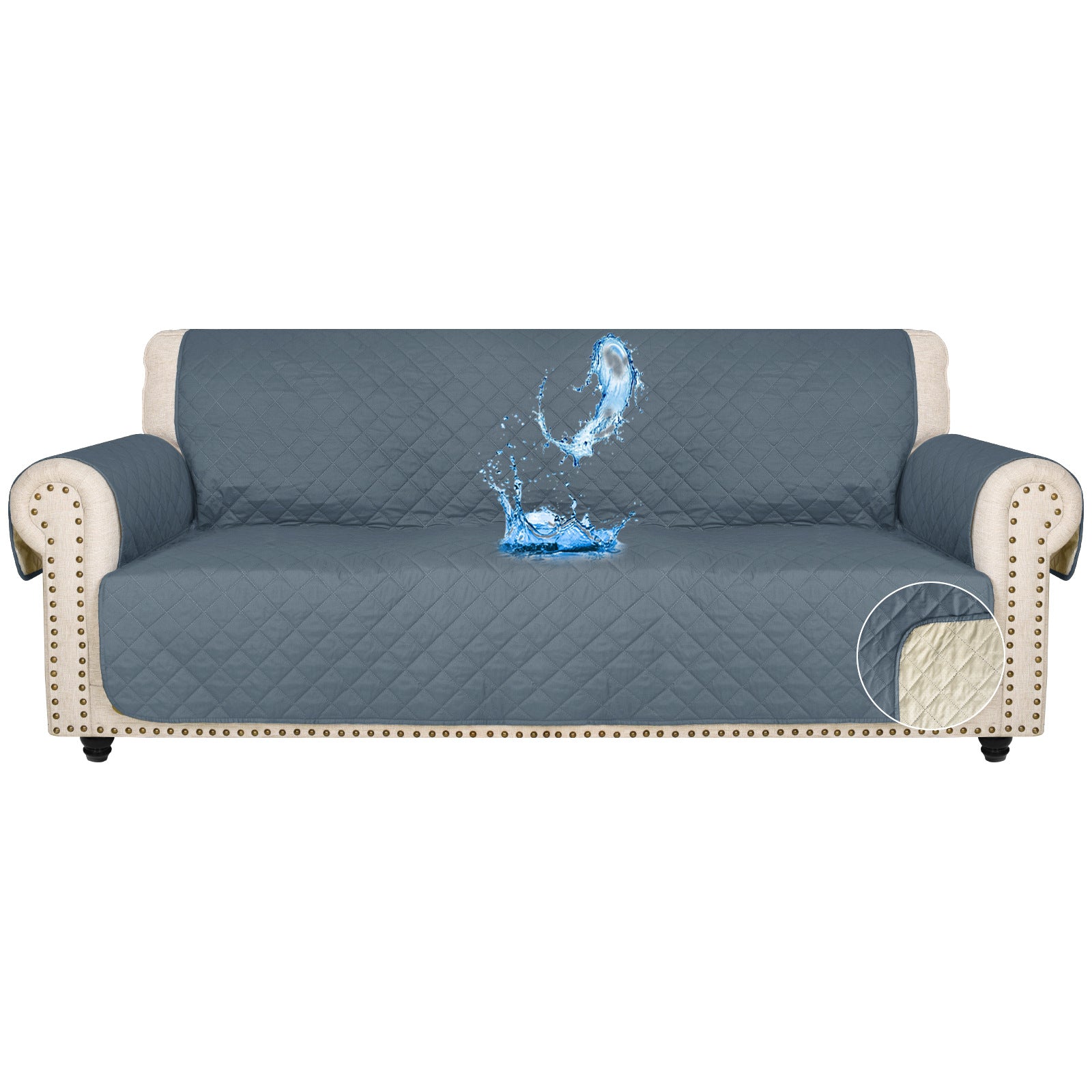 Cubre Sofá Impermeable y Antideslizante para Mascotas - Protector de Muebles