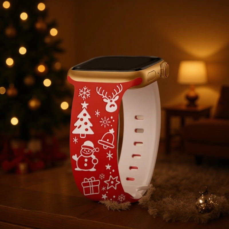 Correa de reloj para Apple Watch: Diseños de Navidad