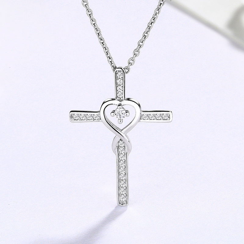 Cadena de Plata 925 con Cruz para Mujer – Varios Diseños Disponibles