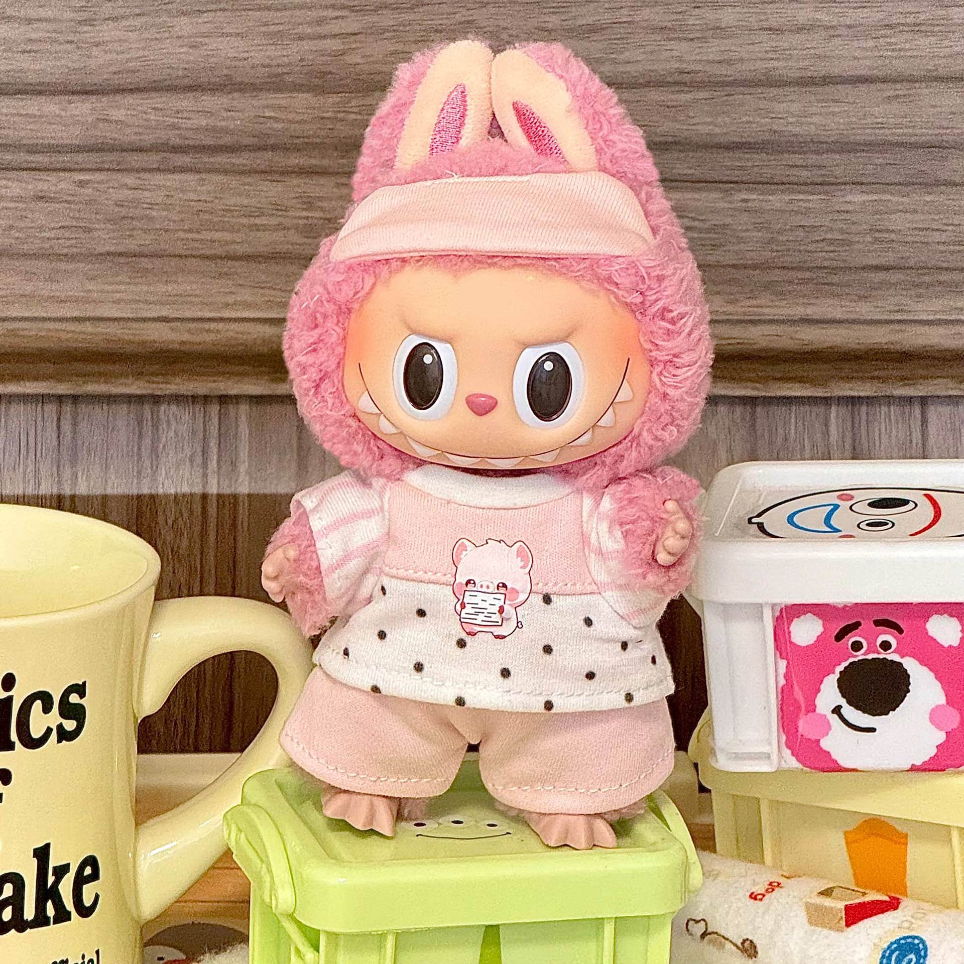 Ropa Kawaii para Muñecas Labubu de 17cm – Accesorios Adorables (Muñeca no incluida)