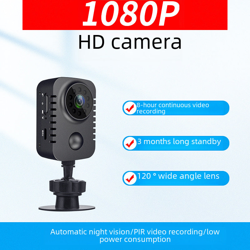 Cámara de Seguridad MD29 1080P: Cámara de Inserción, Gran Angular, Infrarroja, Grabación de Movimiento, PIR