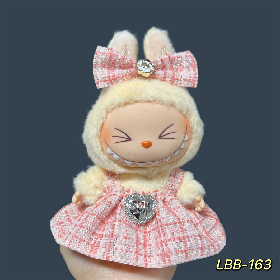 Disfraces y ropa en diseños adorables: para la bubu de 17cm, (Muñeca no incluida)