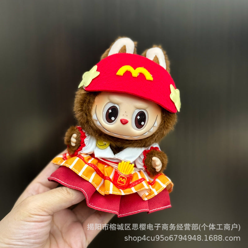 Ropa de Invierno para Muñecas Labubu de 17cm – Sets Calientitos y Adorables (Muñeca no incluida)