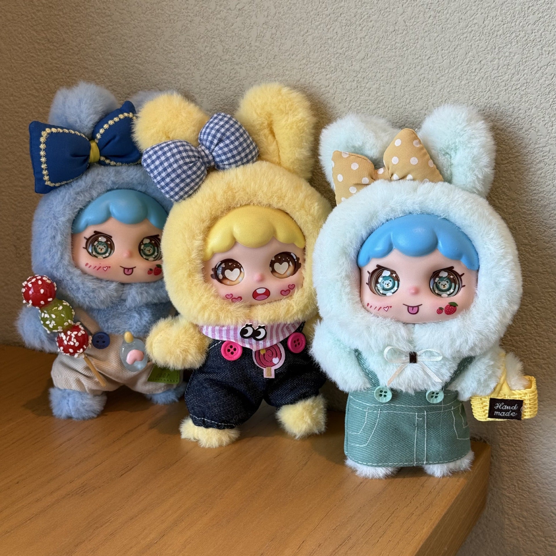 Muñeco De Peluche Cara Adorable: Charms Para Colgar En Mochilas Y Bolsos