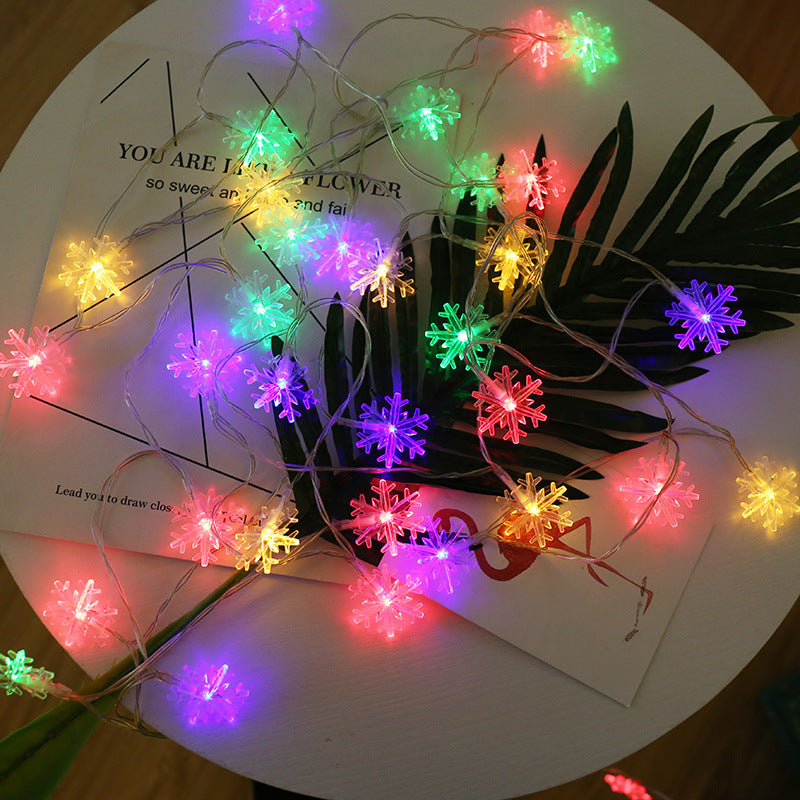 Christmas LED String Lights with Characters: Festive Tree Decorations