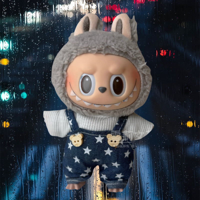 Soft Saga: Compatible with Labubu, Clothing Set, Accessories for 17cm Dolls, Accessories for Labubu (No Doll)