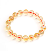 Pulsera de citrino natural para atraer abundancia y energía positiva