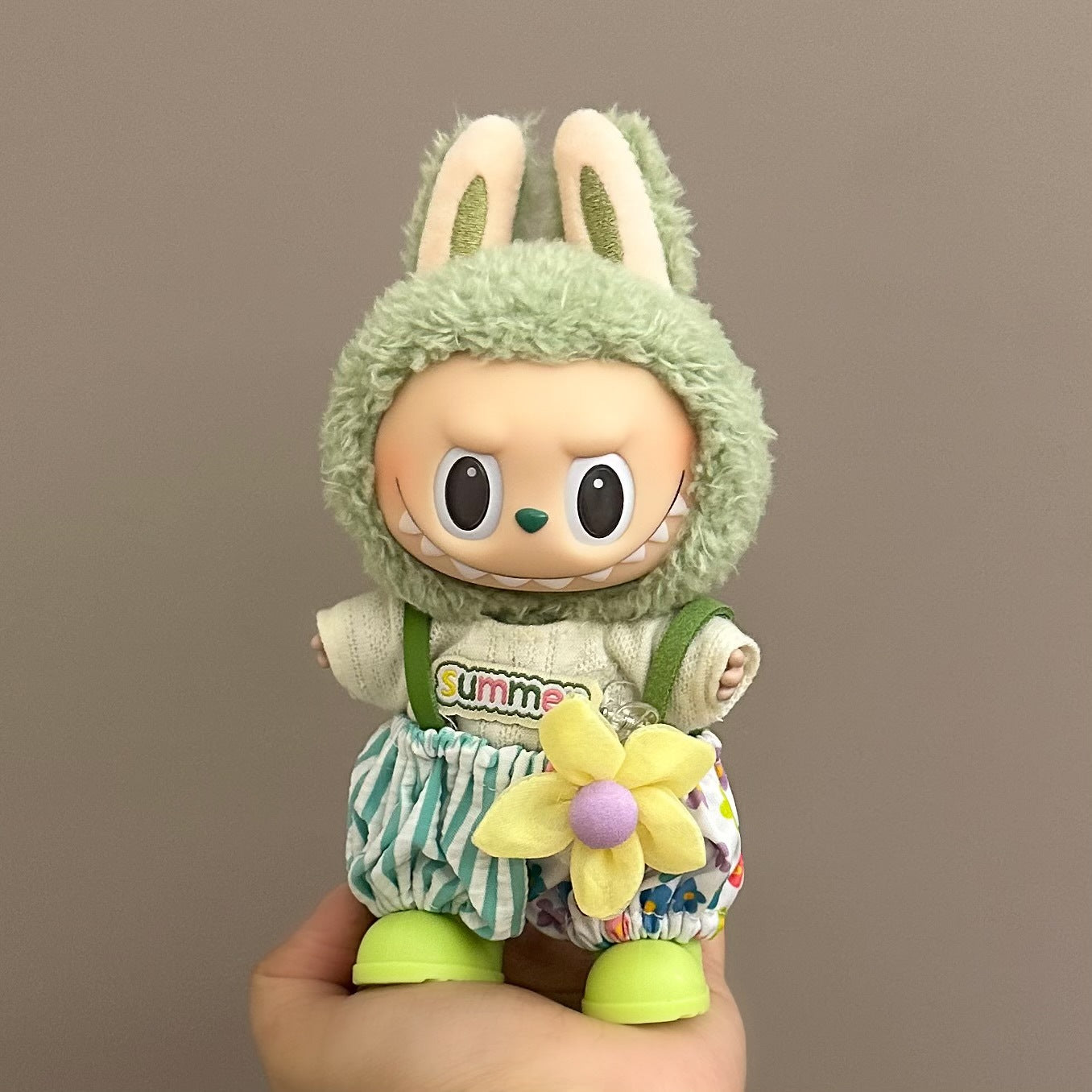 Playful Threads: Compatible with Labubu, Clothing Set, Accessories for 17cm Dolls, Accessories for Labubu (No Doll)