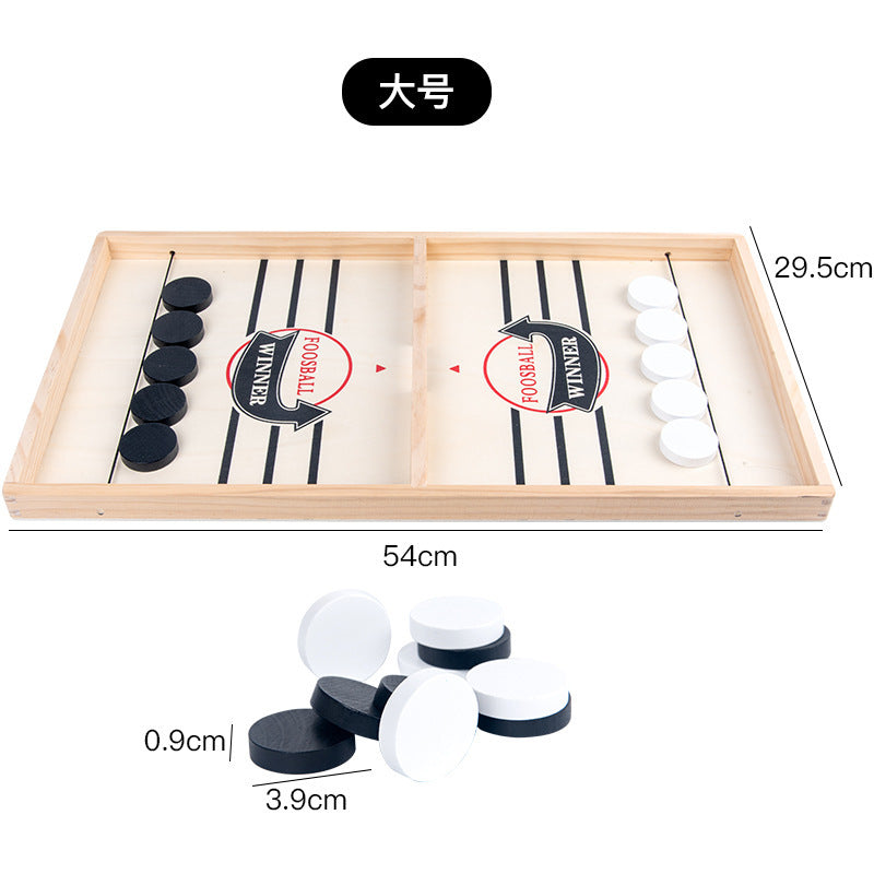 Juego de Hockey de Mesa de Madera para Niños y Adolescentes