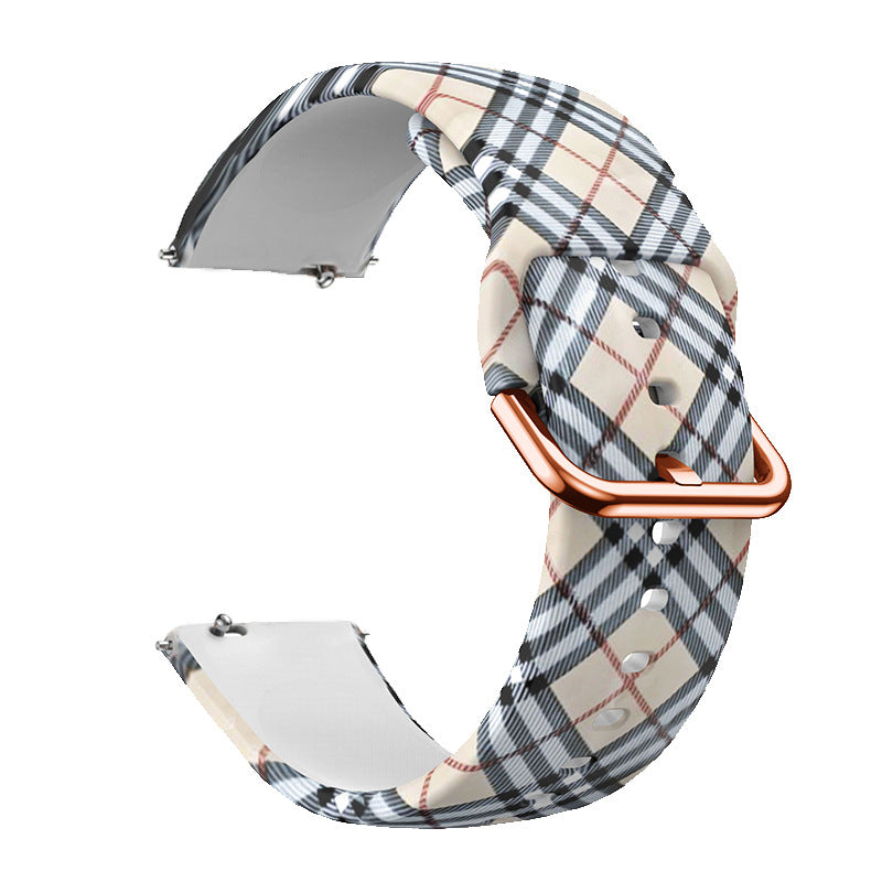 Correa de Silicona para Samsung Galaxy Active2 , Watch4,   Huawei 20/22 mm En varios Colore