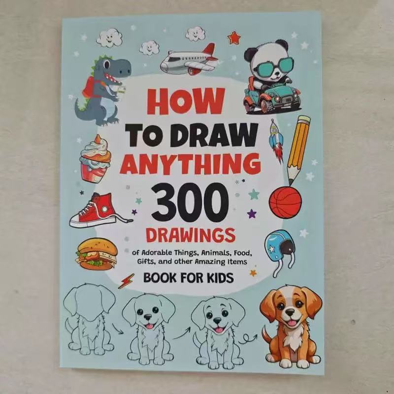Ejercicios de dibujo infantil con objetos y animales