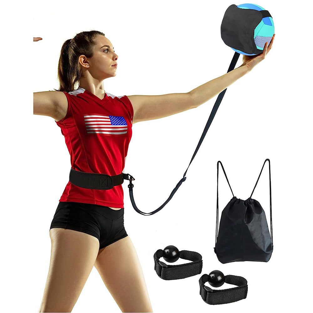 Cinturón de Entrenamiento con Correa Elástica para Balón de Futbol o Voleibol – Rebote y Control Individual