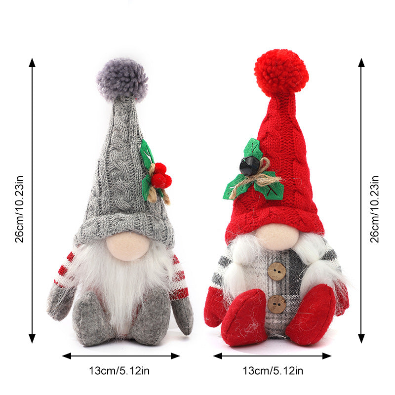 Muñeco navideño decorativo de duendes