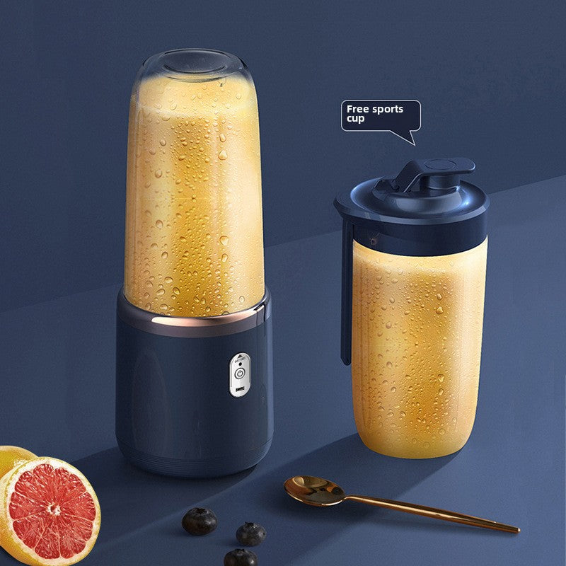 Licuadora Portátil: Exprimidor de Jugos Recargable, Mini Batidora Multifuncional para Estudiantes y Uso Doméstico