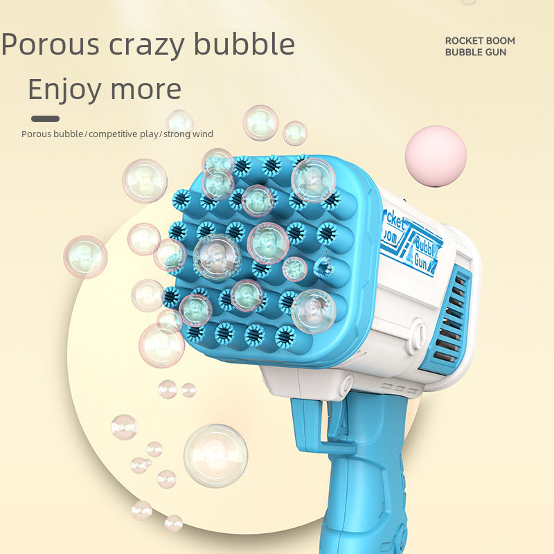 Pistola de Burbujas para Niños de 32 Agujeros