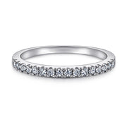 Argolla para Mujer en Plata 925 – Incrustación Completa con Piedras Brillantes Tipo Diamante