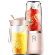 Licuadora portátil recargable con vaso para smoothies y proteína