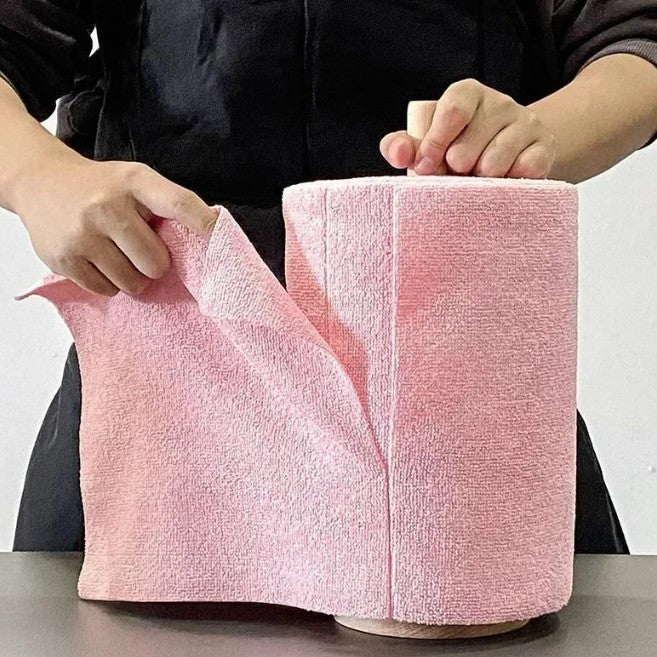 Toalla de limpieza reutilizable multiusos – Paño absorbente sin pelusas para cocina y platos