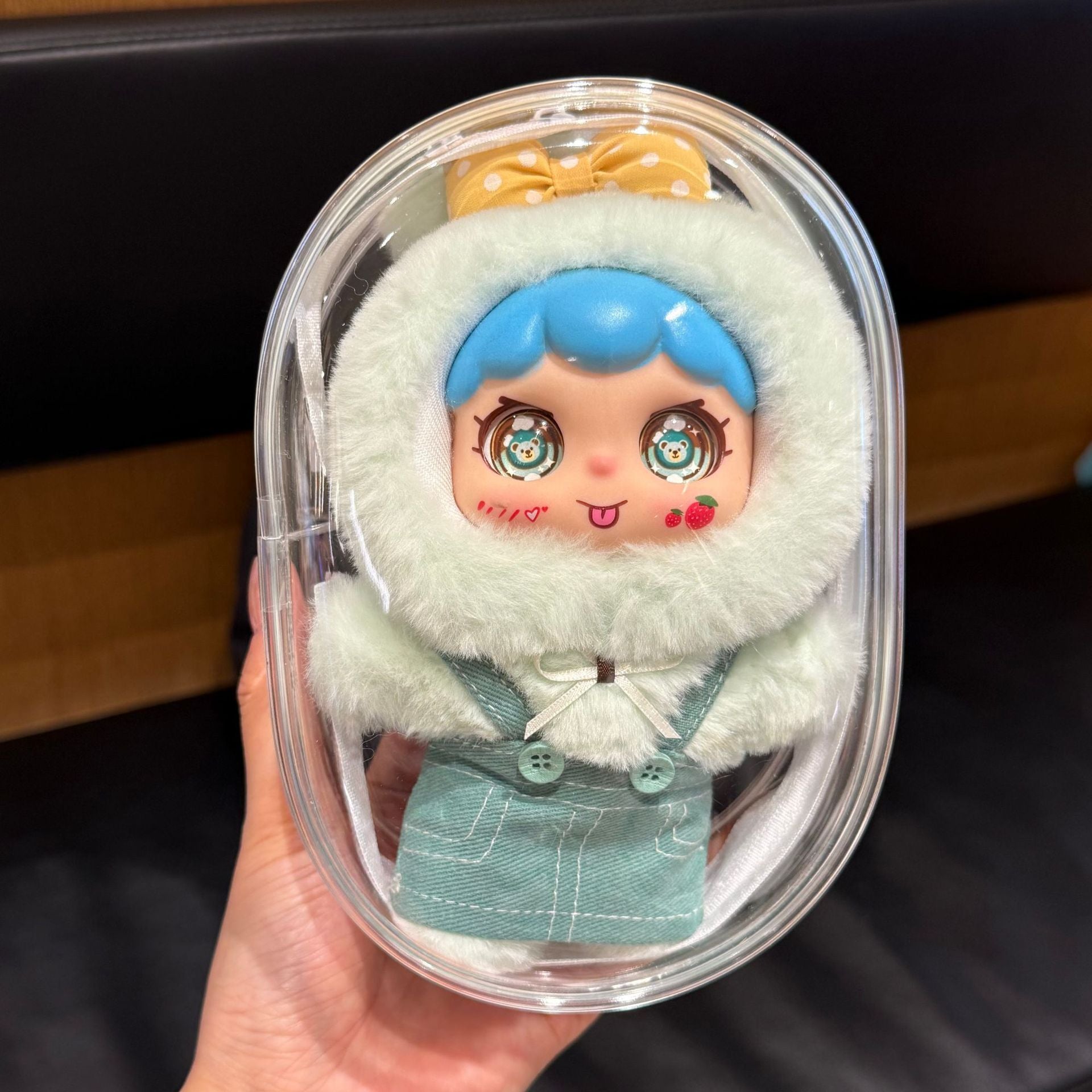 Muñeco De Peluche Cara Adorable: Charms Para Colgar En Mochilas Y Bolsos