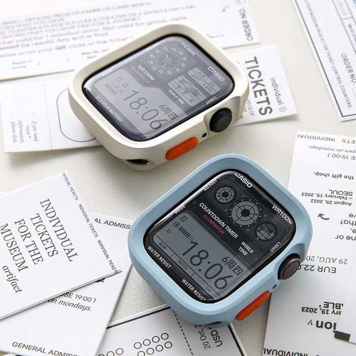 Funda Protectora para Apple Watch S10 Anti-impacto con Borde Suave