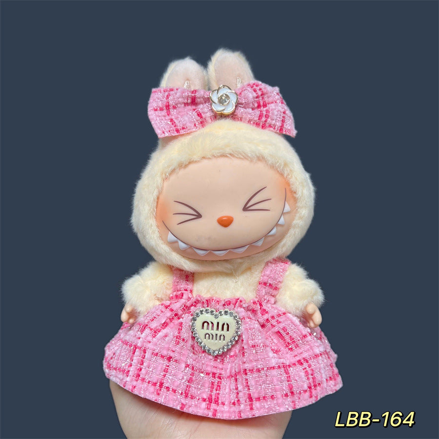 Disfraces y ropa en diseños adorables: para la bubu de 17cm, (Muñeca no incluida)