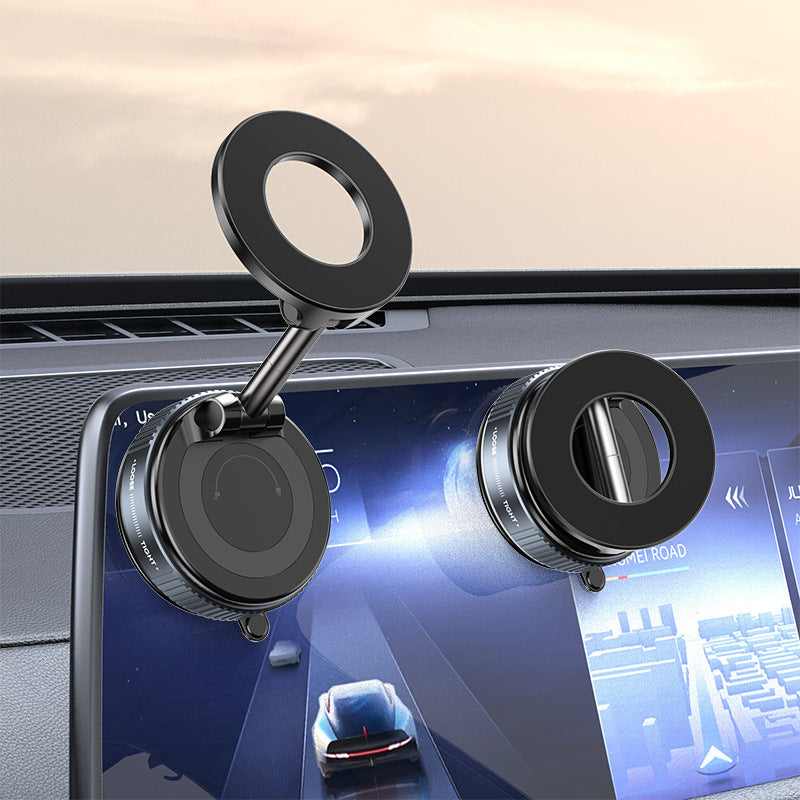 Soporte Magnético para Teléfono con Ventosa Potente y Rotación de 360°