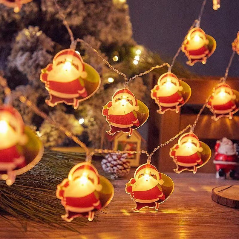 Christmas LED String Lights with Characters: Festive Tree Decorations
