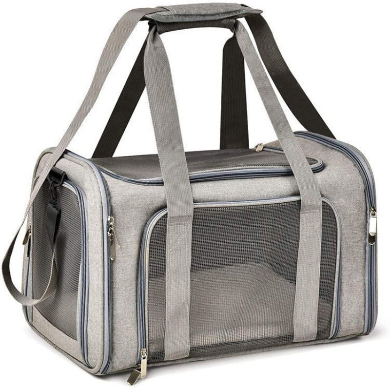 Transportín para gatos y perros – Bolsa de transporte portátil ideal para viajes.