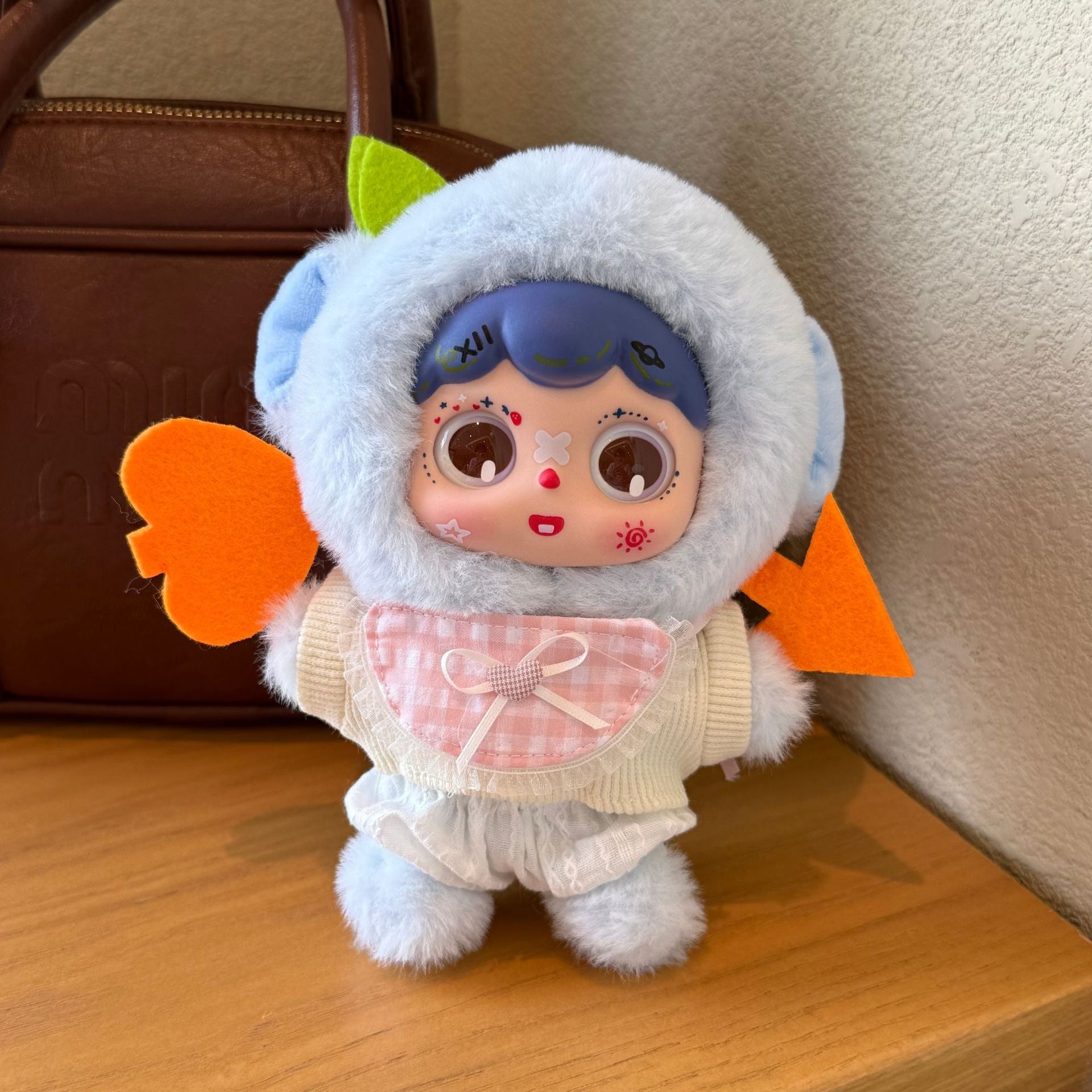 Muñeco De Peluche Cara Adorable: Charms Para Colgar En Mochilas Y Bolsos