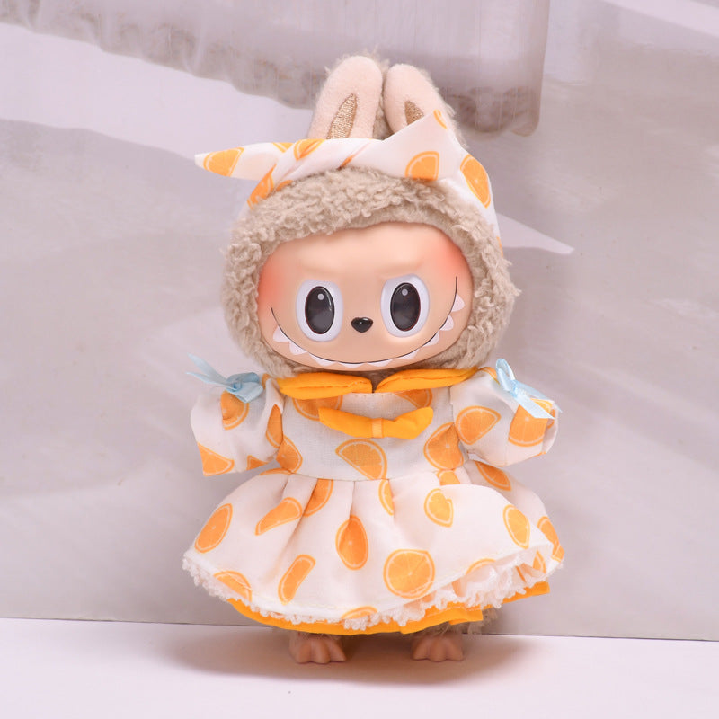 Ropa Estilo Coquette para Muñeca Labubu 17cm – Accesorios para Personalizar (Muñeca No Incluida)