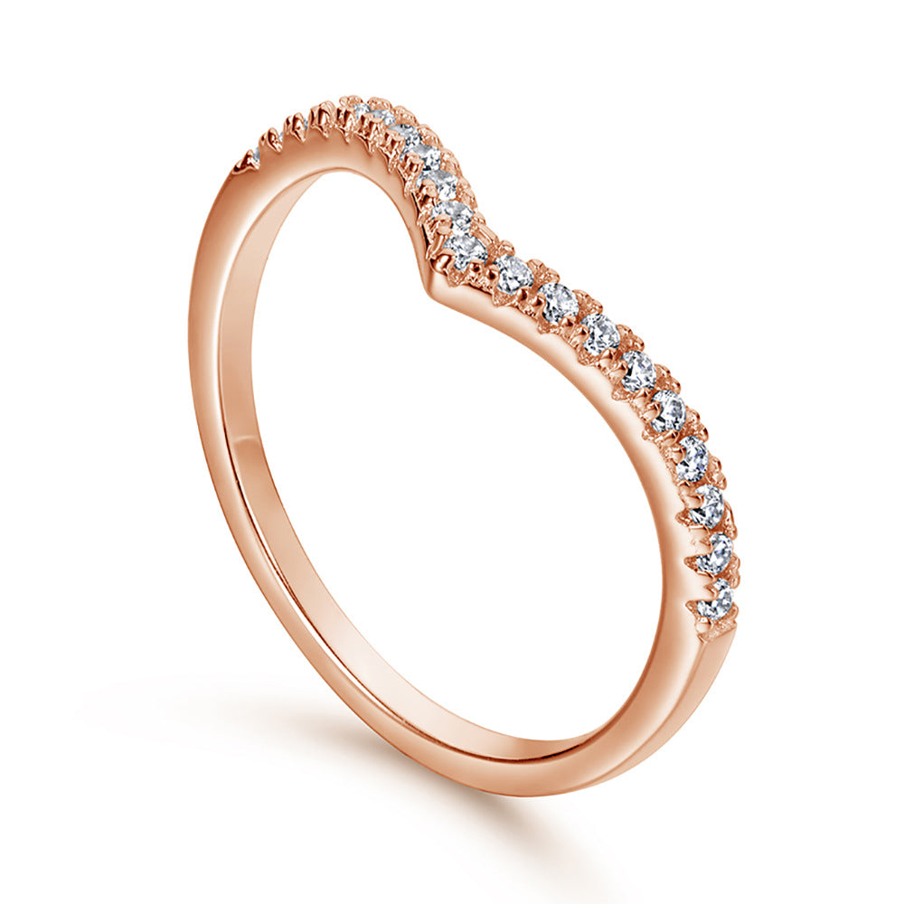 Anillo Pico de Viuda en Plata 925 para Mujer – Diseño Minimalista en V