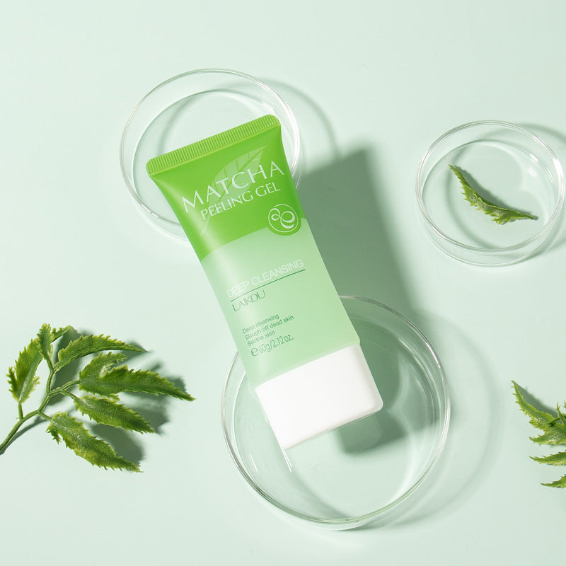 Exfoliante Corporal de Matcha de 60g: Gel Exfoliante para Piel Suave y Radiante