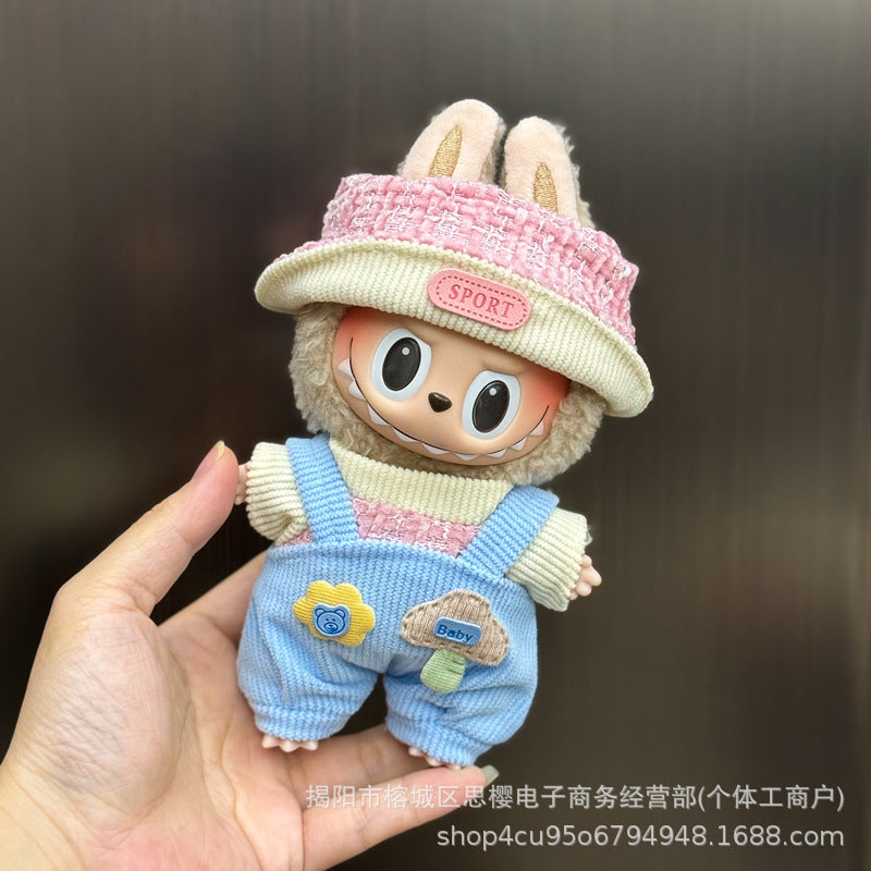 Ropa de Invierno para Muñecas Labubu de 17cm – Sets Calientitos y Adorables (Muñeca no incluida)