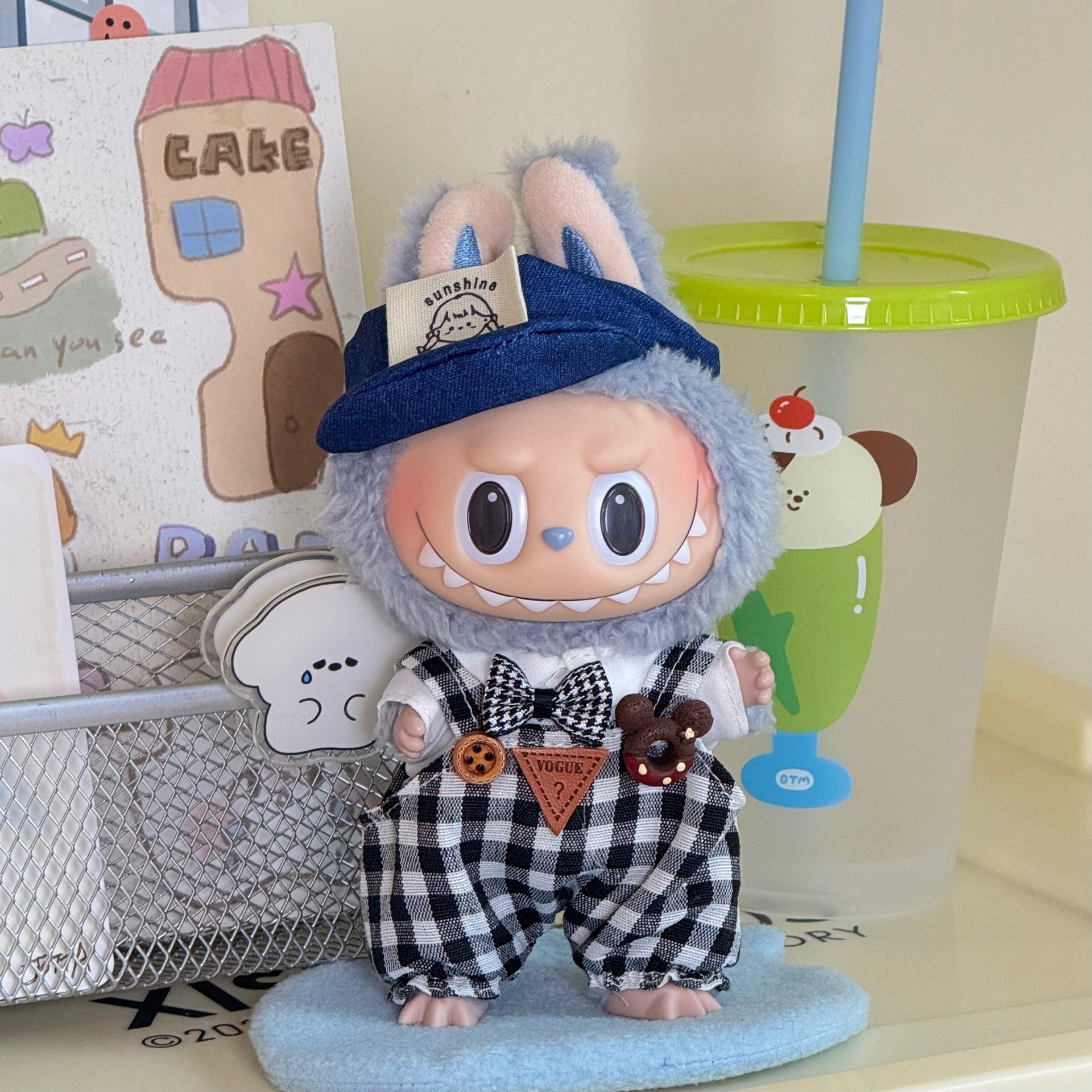 Ropa para Muñecas Labubu de 17cm – Modelos de Pie y Sentado (Muñeca no incluida)