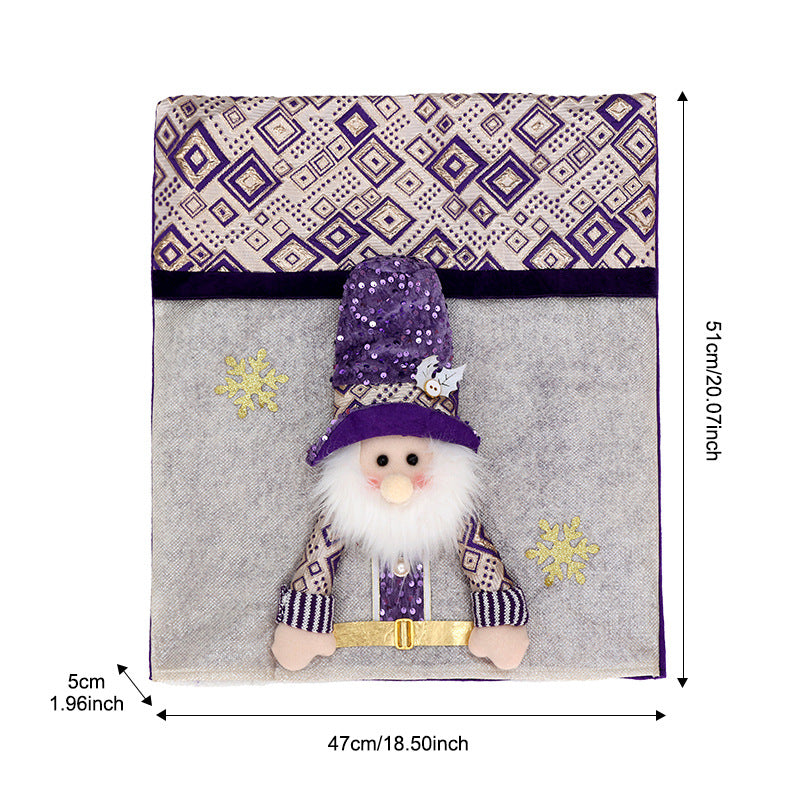 International Christmas Decorations with Chair Covers and Costumes: New Home Decor for Europe and America