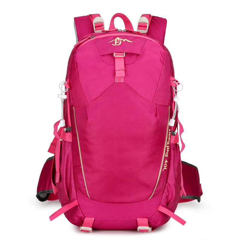 Mochila de deporte multifuncional 40L: gran capacidad, ideal para viajes cortos, camping, senderismo y montañismo