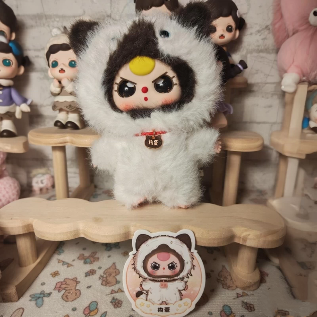 Peluche Baby Three Coleccionable - Caja Sorpresa Serie “¿De Quién Es El Gato?”