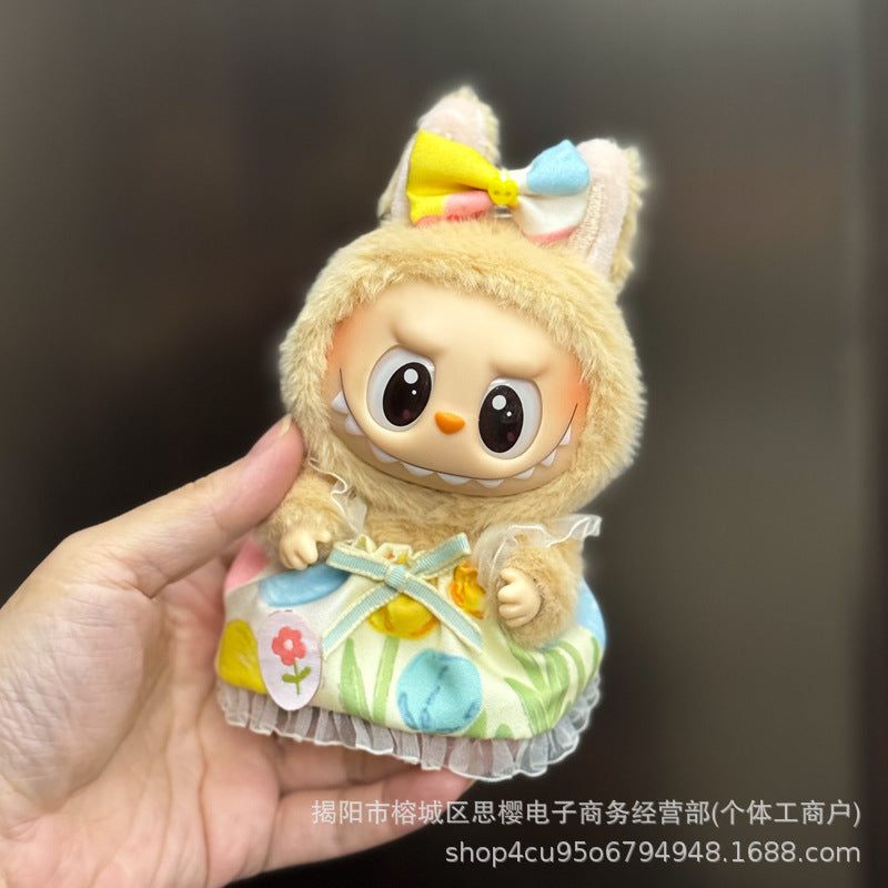 Ropa de Invierno para Muñecas Labubu de 17cm – Sets Calientitos y Adorables (Muñeca no incluida)