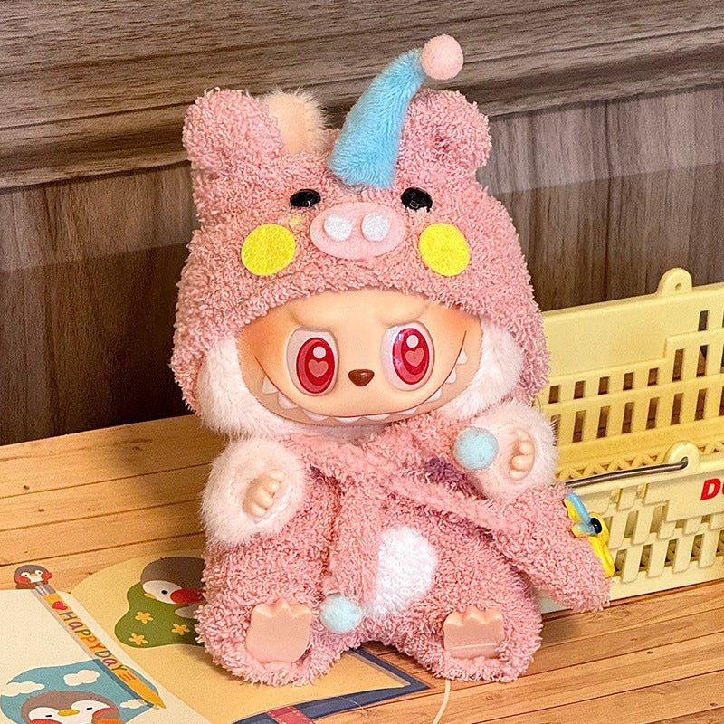 Ropa Kawaii para Muñecas Labubu de 17cm – Accesorios Adorables (Muñeca no incluida)