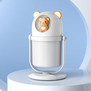 Humidificador inteligente infantil con luz nocturna y gran capacidad, silencioso y recargable por USB