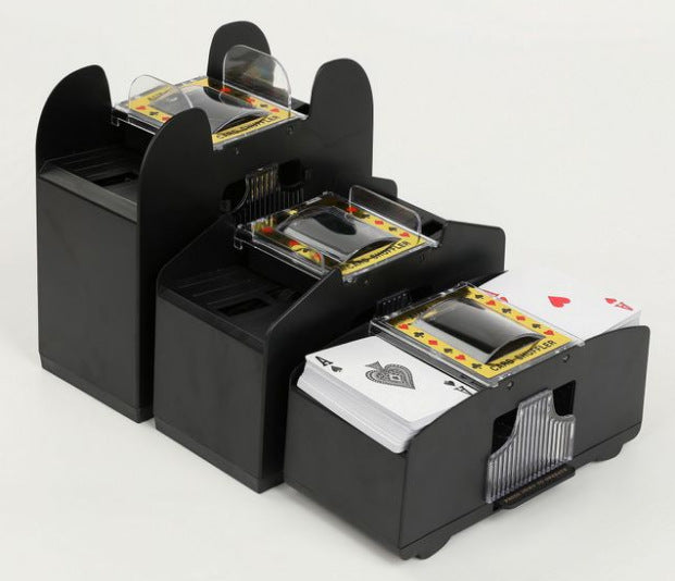 Máquina de Barajar Automática: Ideal para 2, 4 o 6 Barajas de Cartas