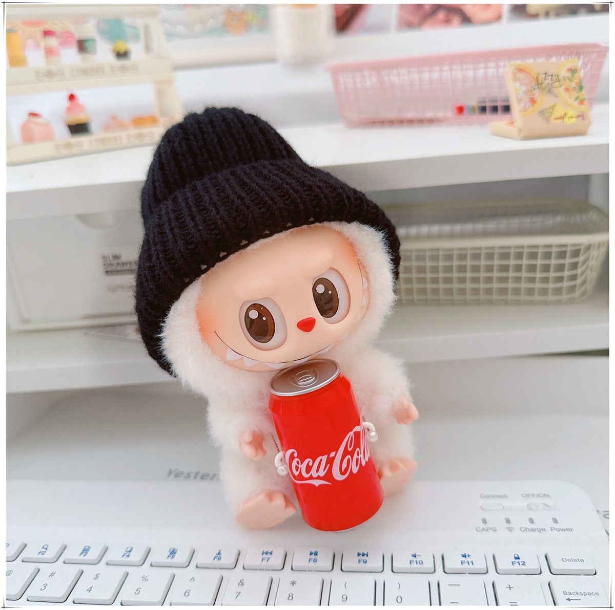 Tender Thread: Compatible with Labubu, Clothing Set, Accessories for 17cm Dolls, Accessories for Labubu (No Doll)